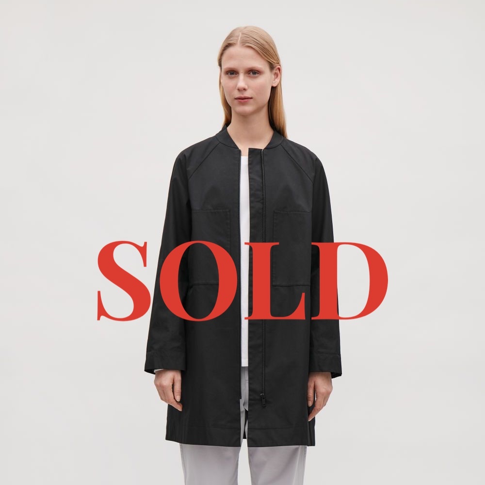 COS - Dark Grey/ Lightweight Rain jacket